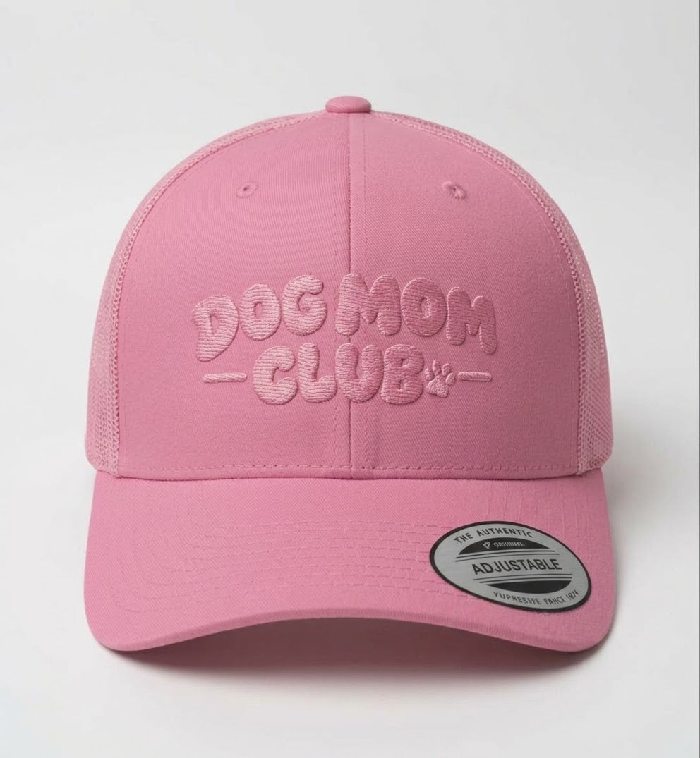 Official Dog Mom Club Trucker Cap