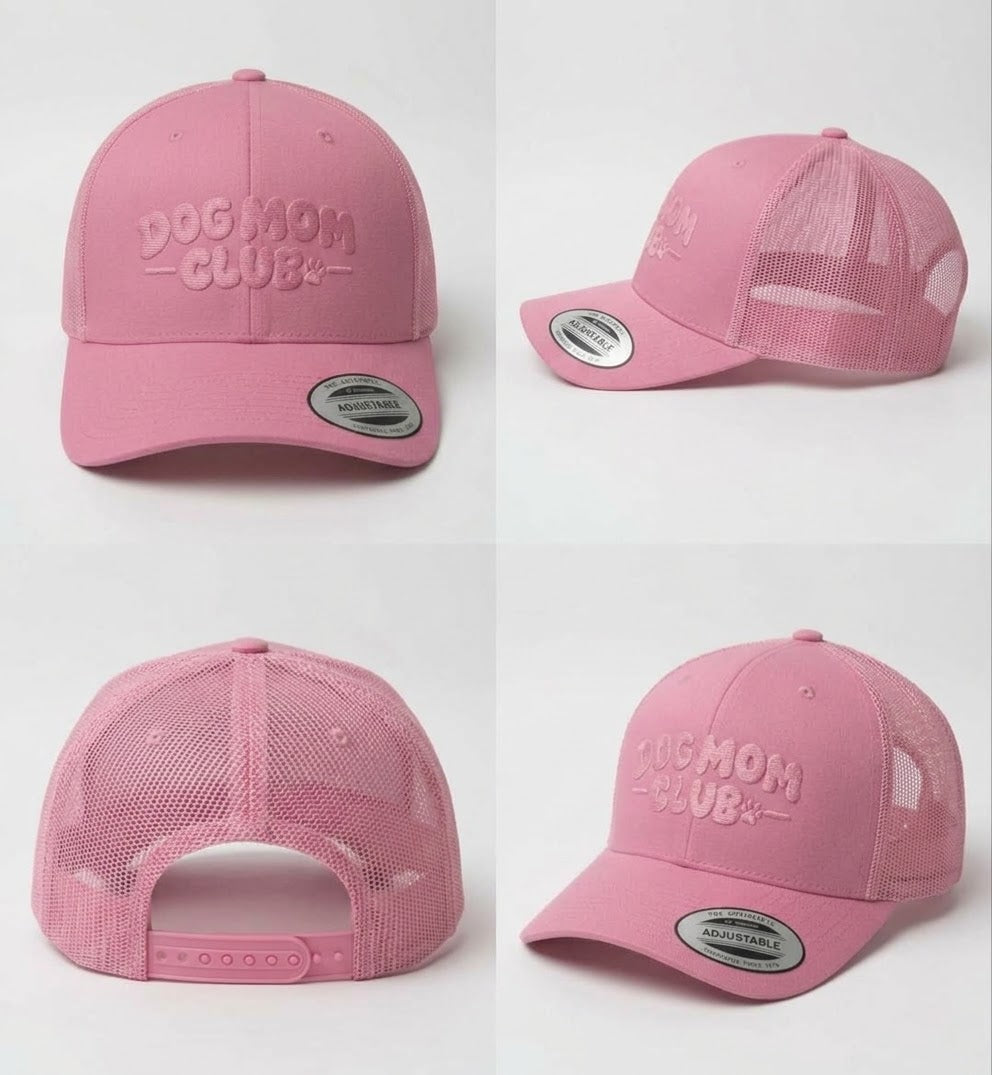 Official Dog Mom Club Trucker Cap