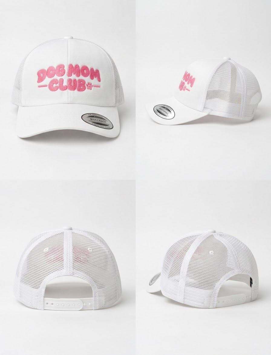 Official Dog Mom Club Trucker Hat